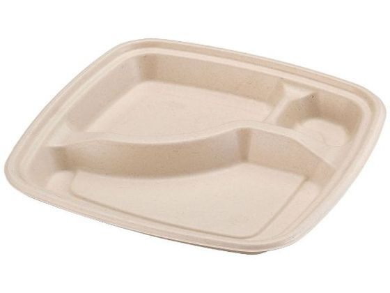 パックスタイル バガス容器 BB弁当 N23-23B ラミ 本体 50枚