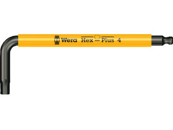 Wera 950 SPKS Hex-Plus ヘックスプラス六角レンチ 4.0 022673 Wera 950 SPKS Hex-Plus ヘックスプラス六角レンチ 4.0 022673
