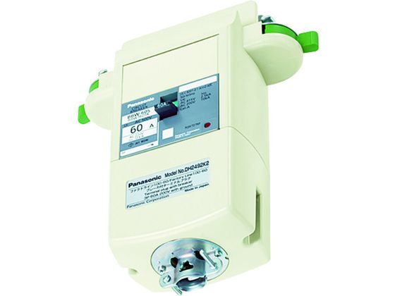 Panasonic ブレーカ付ターミナルプラグ 3P60A DH2492K2 Panasonic ブレーカ付ターミナルプラグ 3P60A DH2492K2
