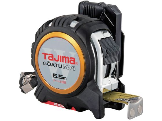 タジマ 剛厚セフGロックダブルマグ25 6.5m メートル目盛付 GASFGLWM2565 タジマ 剛厚セフGロックダブルマグ25 6.5m メートル目盛付 GASFGLWM2565