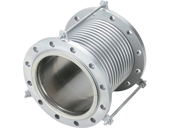 NFK 排気ライン用伸縮管継手 フランジ5K/SS400(接液部SUS) 125A×200L NK-7300 5K-SS400-125A-200L NFK 排気ライン用伸縮管継手 フランジ5K/SS400(接液部SUS) 125A×200L NK-7300 5K-SS400-125A-200L