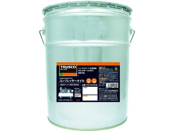 TRUSCO コンプレッサーオイル 18L TO-CO-N18