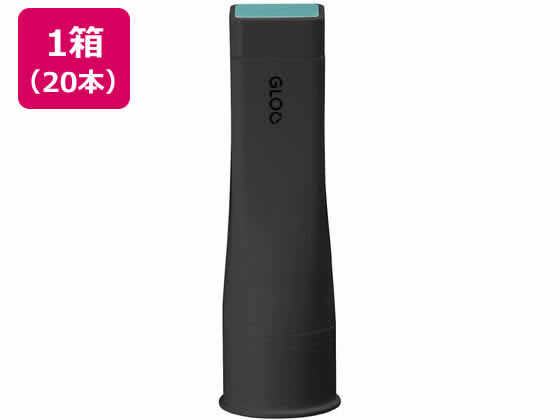 コクヨ グルー スティックのり(色が消える) 黒 20本 タ-G311ND