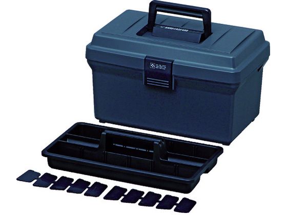 アイリスオーヤマ 工具ケース ハードケース 350×220×210 グレー 236537