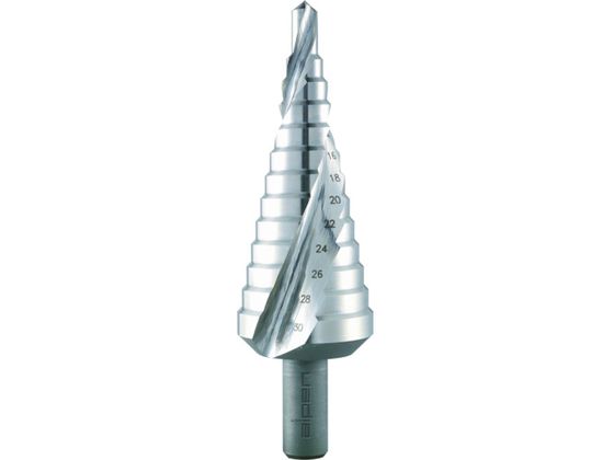 ALPEN 2枚刃スパイラルステップドリル 30mm コバルトハイス 72600630 ALPEN 2枚刃スパイラルステップドリル 30mm コバルトハイス 72600630