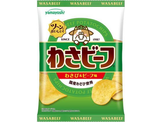 山芳製菓 ポテトチップス わさビーフ 50g 山芳製菓 ポテトチップス わさビーフ 50g