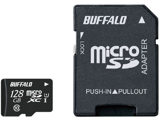 バッファロー Class10 microSDXCカード 128GB オリジナル バッファロー Class10 microSDXCカード 128GB オリジナル