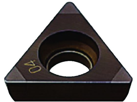 三菱 旋削高硬度鋼汎用切削用 3コーナインサート コーティングCBN BC8110 NP-TCGW090208GS3