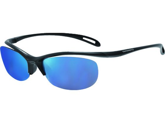 YAMAMOTO サングラス ブルーミラースモークレンズモデル YA1-BK BLU SMK YAMAMOTO サングラス ブルーミラースモークレンズモデル YA1-BK BLU SMK