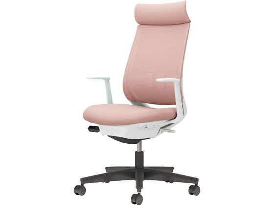 コクヨ チェア ミトラ2 L型肘 ランバー付 アッシュピンク ポリウレタン巻き コクヨ チェア ミトラ2 L型肘 ランバー付 アッシュピンク ポリウレタン巻き