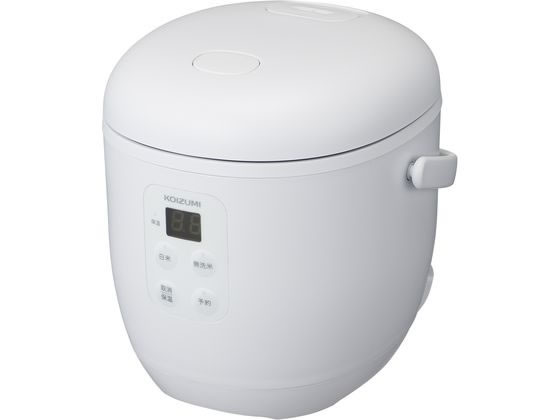 コイズミ ライスクッカーミニ 1合炊き ホワイト KSC1514W コイズミ ライスクッカーミニ 1合炊き ホワイト KSC1514W