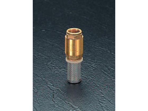 エスコ ストレーナー付逆止弁 G1・1／2