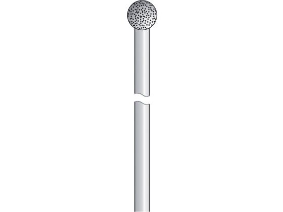 ミニモ 電着ダイヤモンドバー#140 φ6 AD2544 ミニモ 電着ダイヤモンドバー#140 φ6 AD2544