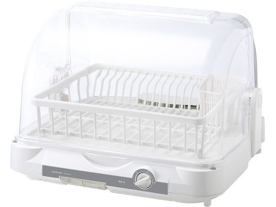コイズミ 食器乾燥器 大容量6人分収納 樹脂カゴ KDE5001W