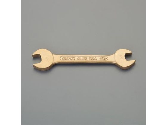 エスコ 両口スパナ ノンスパーキング 1/4"×5/16" EA642LE-1 エスコ 両口スパナ ノンスパーキング 1/4"×5/16" EA642LE-1