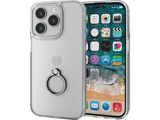 エレコム iPhone14 Pro ケース カバー ハイブリッド PM-A22CHVCKRSV エレコム iPhone14 Pro ケース カバー ハイブリッド PM-A22CHVCKRSV