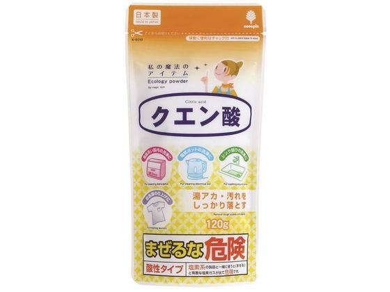 紀陽除虫菊 クエン酸 120g K-9010 紀陽除虫菊 クエン酸 120g K-9010