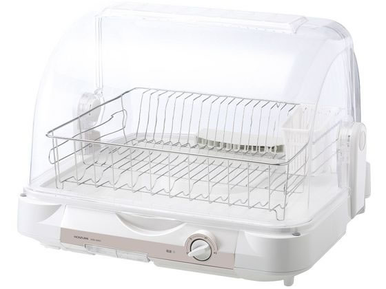 コイズミ 食器乾燥器 大容量6人分収納 ステンレスカゴ KDE6001W