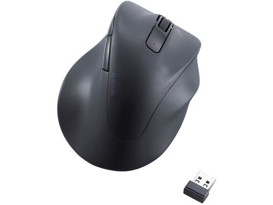 エレコム 無線マウス EX-G 2.4GHz 5ボタン XLサイズ ブラック エレコム 無線マウス EX-G 2.4GHz 5ボタン XLサイズ ブラック