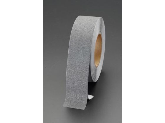 エスコ 滑り止めテープ 素足用 灰色 50mm×18.3m