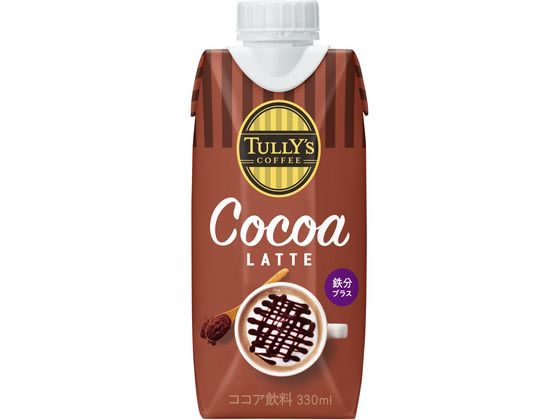 伊藤園 TULLY'S COFFEE COCOA LATTE 330ml 伊藤園 TULLY'S COFFEE COCOA LATTE 330ml