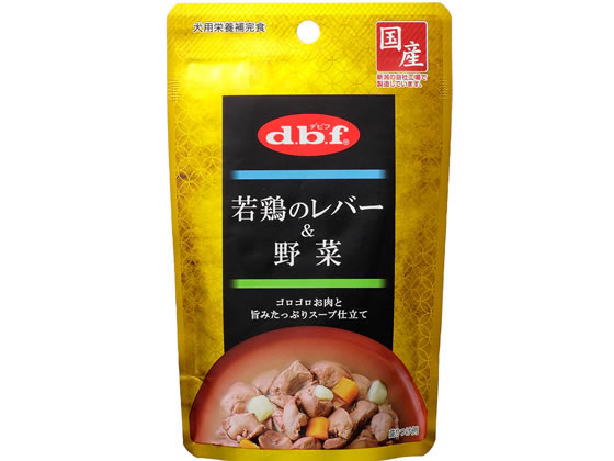 デビフペット 若鶏のレバー&野菜 100g