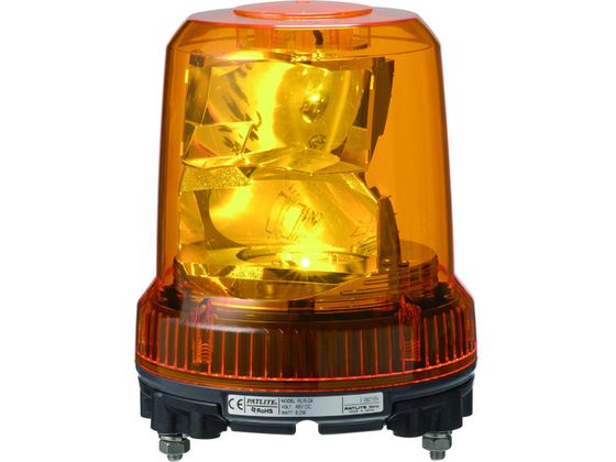パトライト 強耐振型LED回転灯 RLR-M2-Y パトライト 強耐振型LED回転灯 RLR-M2-Y
