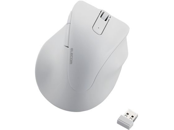 エレコム 無線マウス EX-G 2.4GHz 5ボタン XLサイズ ホワイト エレコム 無線マウス EX-G 2.4GHz 5ボタン XLサイズ ホワイト