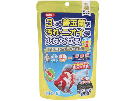 イトスイ 金魚の主食 納豆菌中粒 90g