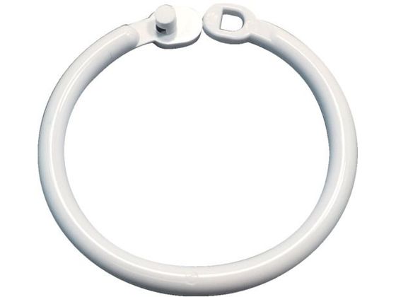 TRUSCO 樹脂製カードリング 4.5mm×Φ40mm 10個入 TKRJ-40