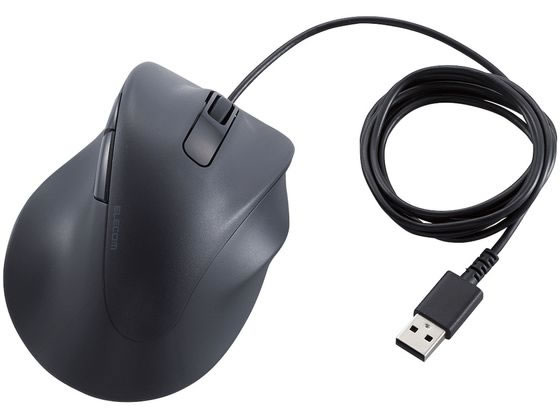 エレコム 有線マウス EX-G 5ボタン XLサイズ ブラック エレコム 有線マウス EX-G 5ボタン XLサイズ ブラック