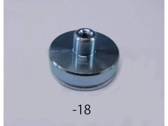 エスコ 強力マグネット φ32.0×7.0mm M5×0.8 350N