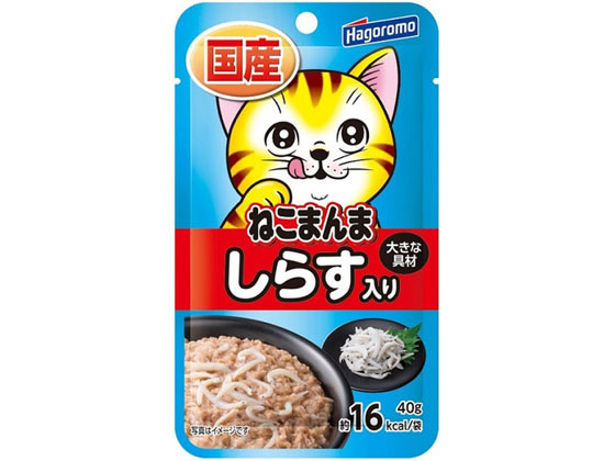 はごろもフーズ ねこまんまパウチ しらす入り 40g はごろもフーズ ねこまんまパウチ しらす入り 40g