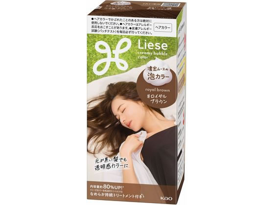 KAO リーゼ 泡カラー ロイヤルブラウン