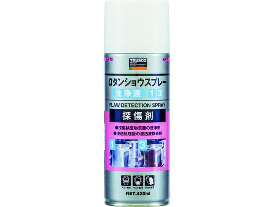 TRUSCO αタンショウスプレー 洗浄液 420ml ALP-TC