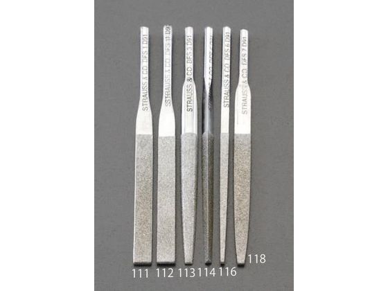 エスコ ダイヤモンドヤスリ 四角(2.6mm) #200 EA826VM-116