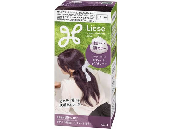 KAO リーゼ 泡カラー ディープバイオレット KAO リーゼ 泡カラー ディープバイオレット