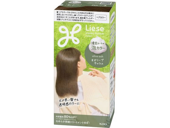 KAO リーゼ 泡カラー オリーブアッシュ