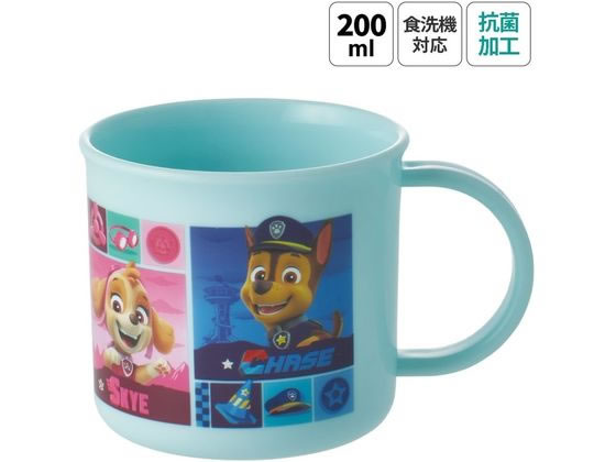 スケーター 抗菌 食洗機対応 プラコップ 200mL パウ・パトロール25