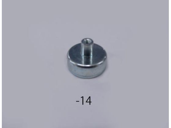 エスコ マグネット 10個 φ20×6.0mm M3×0.5 30N EA781EH-14