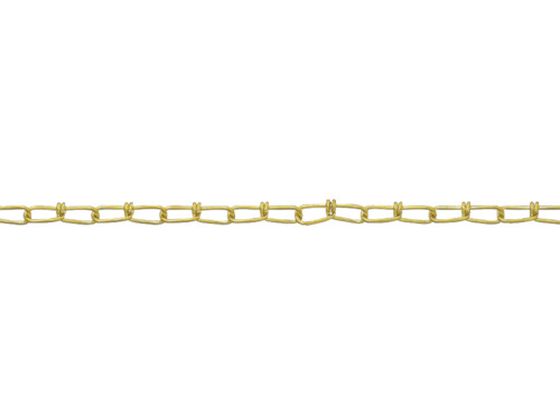 ニッサチェイン 真鍮キリンスビクターチェイン 1.6mm×30m BV16