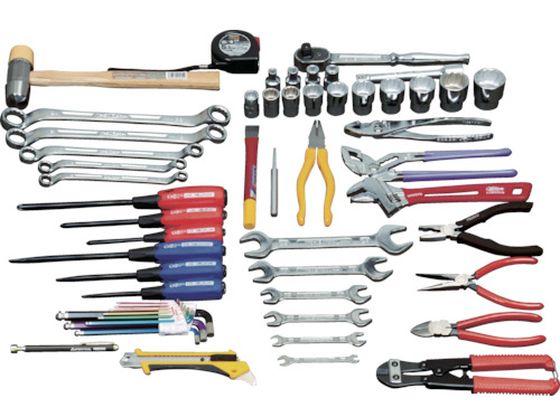 TRUSCO ピカイチ 産業用機械工具セット 49点 PK-S1 TRUSCO ピカイチ 産業用機械工具セット 49点 PK-S1