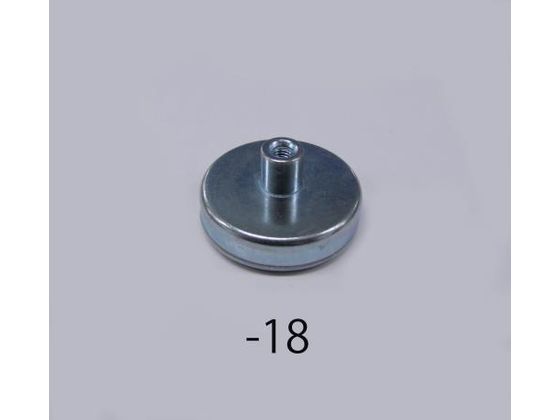 エスコ マグネット 5個 φ40×8.0mm M5×0.8 125N EA781EH-18