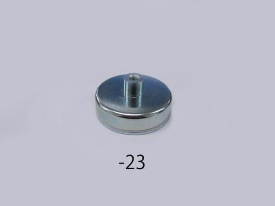 エスコ 強力マグネット φ80×18mm M10×1.5 600N EA781EH-23