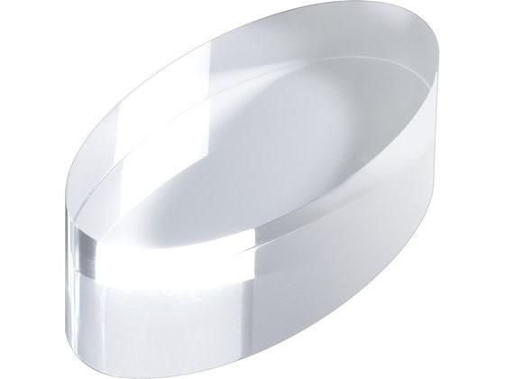 ササガワ アクリル楕円 ディスプレイ台 小 t30 32-9511 ササガワ アクリル楕円 ディスプレイ台 小 t30 32-9511