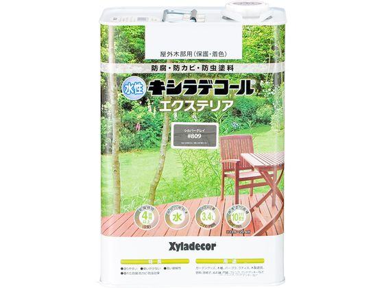 カンペハピオ キシラデコール エクステリアS シルバーグレイ 3.4L カンペハピオ キシラデコール エクステリアS シルバーグレイ 3.4L