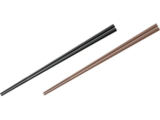 曙産業 SPSぐる麺取り箸 (5角) 30cm 黒 PM-110