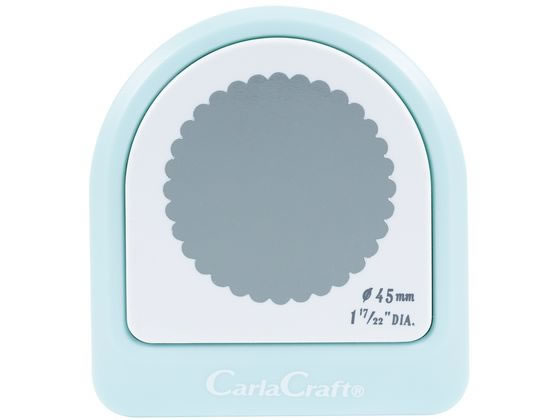 カール事務器 メガジャンボ クラフトパンチ スカロップ45mm CN45203 カール事務器 メガジャンボ クラフトパンチ スカロップ45mm CN45203