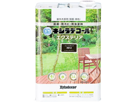 カンペハピオ キシラデコール エクステリアS ジェットブラック 3.4L カンペハピオ キシラデコール エクステリアS ジェットブラック 3.4L