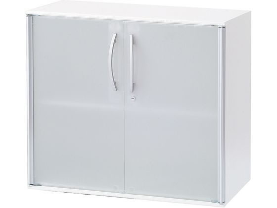 ●両開き保管庫下置き●品番：ＸＳ−７０Ａ−Ｇ●サイズ：Ｗ８００×Ｄ４３０×Ｈ７００ｍｍ●内形寸法：Ｗ７６４×Ｄ３５０×Ｈ６４７ｍｍ●カラー：ホワイト●ガラス厚さ：５ｍｍ、熱処理ガラス、飛散防止乳白色フ